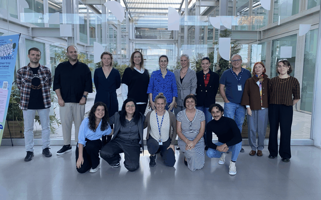 the whole ENHANCE team in Barcelona